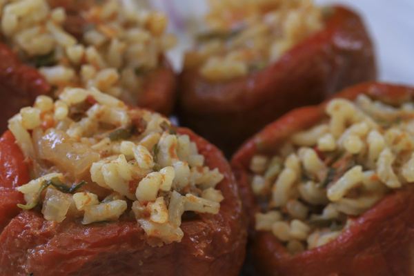 Punjene suve paprike, Stuffed Dried Peppers