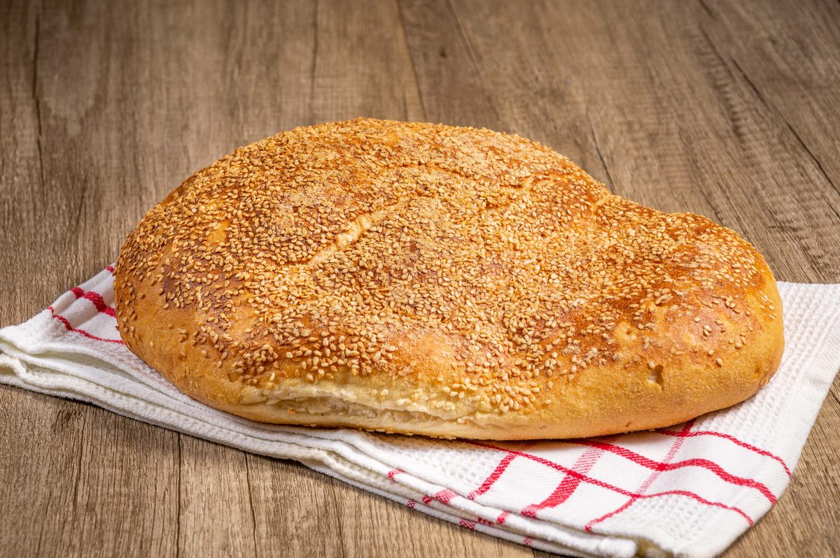 Lagana, Clean Monday Sesame Flatbread